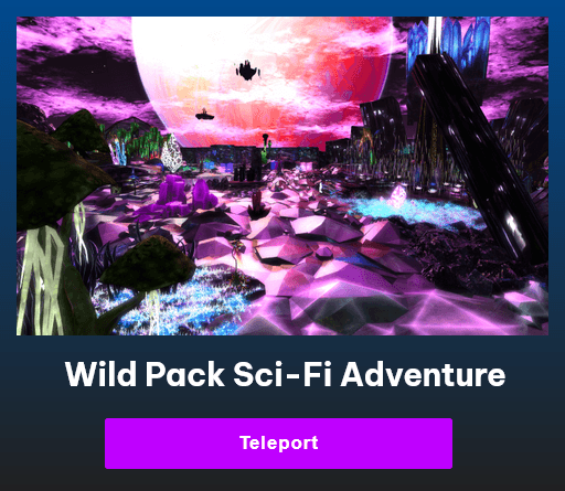 Wild Pack Sci-Fi Adventure Teleport